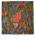 Janet Twinn, Hydrangea Quilt,  2017, 123 x 123 xm